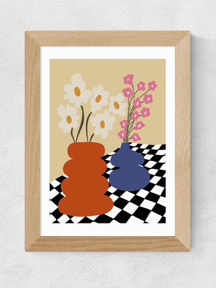 East End Prints Oak Two Blooming Pottery by Miho Art Studio - Image 2 of 3