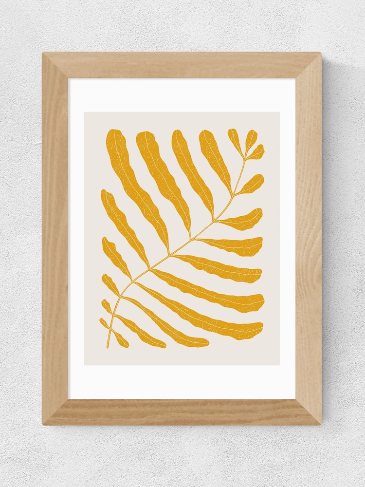 East End Prints Oak Yellow Plant by Alisa Galitsyna - Image 2 of 3