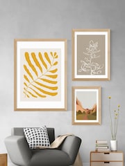 East End Prints Oak Yellow Plant by Alisa Galitsyna - Image 3 of 3