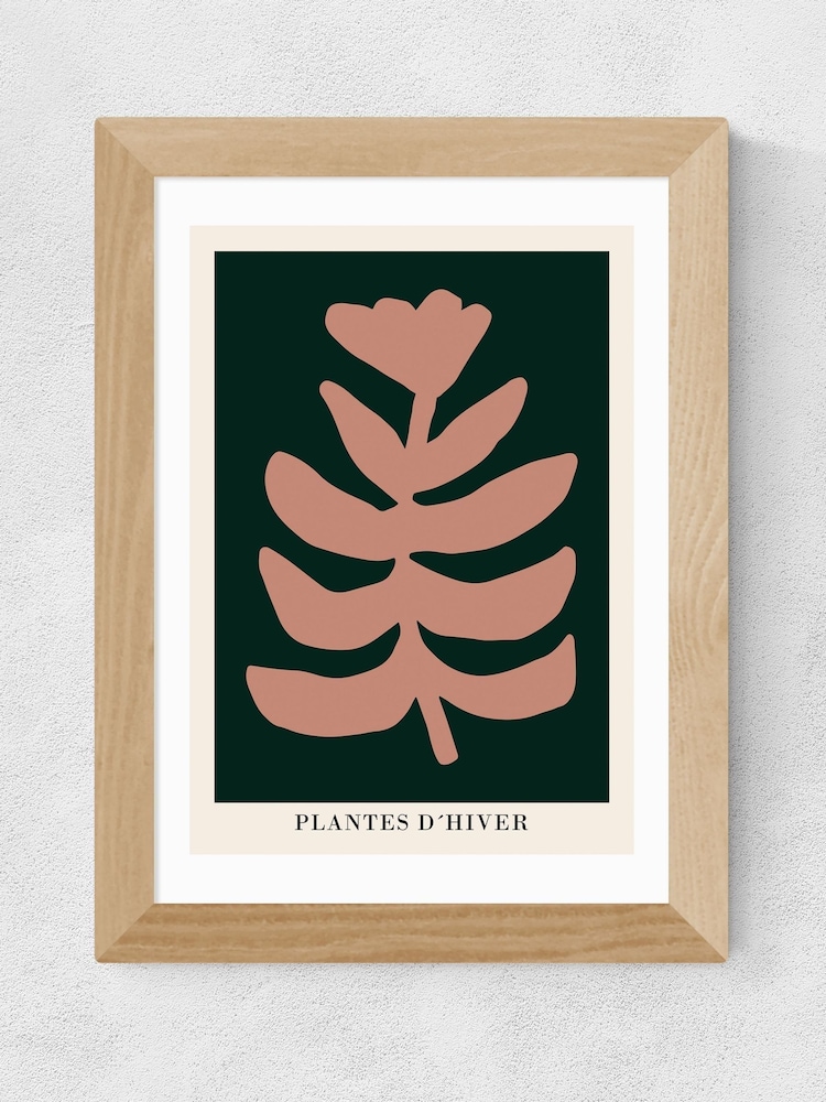 East End Prints Oak Plantes d'Hiver Green by Ani Vidotto - Image 2 of 3