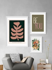 East End Prints White Be You by Apricot+Birch - Image 3 of 3