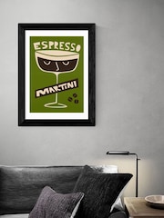 East End Prints Black Espresson Martini by Fox and Velvet - Image 1 of 3