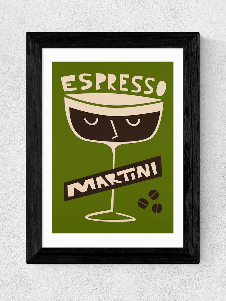 East End Prints Black Espresson Martini by Fox and Velvet - Image 2 of 3