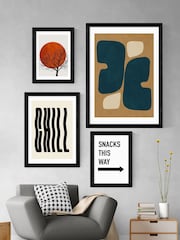 East End Prints Black Tetrad Wall Art by Tracie Andrews - Image 3 of 3
