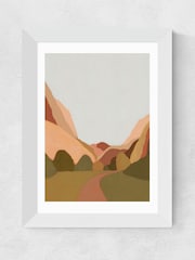 East End Prints White Morning Walk by Alisa Galitsyna - Image 2 of 3