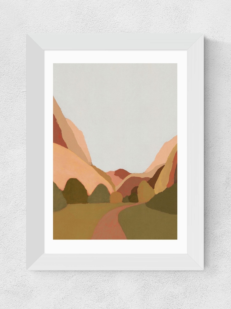 East End Prints White Morning Walk by Alisa Galitsyna - Image 2 of 3 East End Prints White Morning Walk by Alisa Galitsyna - Image 2 of 3