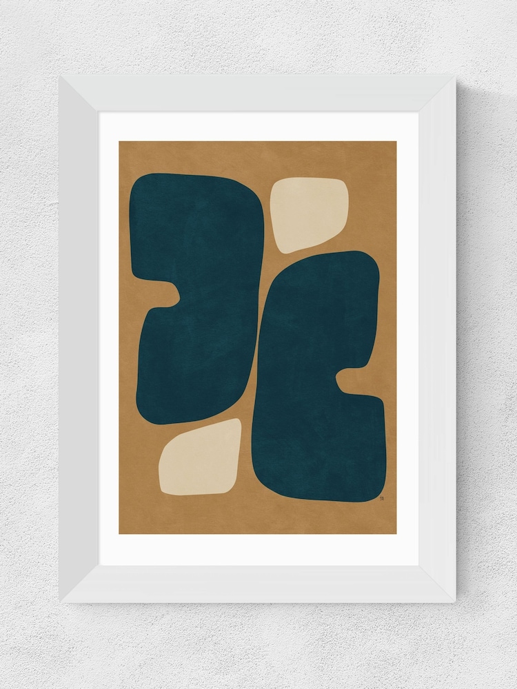 East End Prints White Tetrad Wall Art by Tracie Andrews - Image 2 of 3
