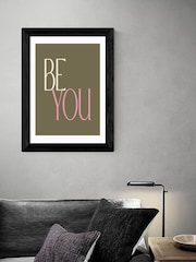 East End Prints Black Be You by Apricot+Birch - Image 1 of 3