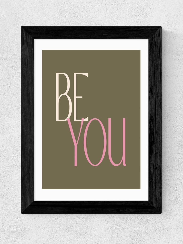 East End Prints Black Be You by Apricot+Birch - Image 2 of 3