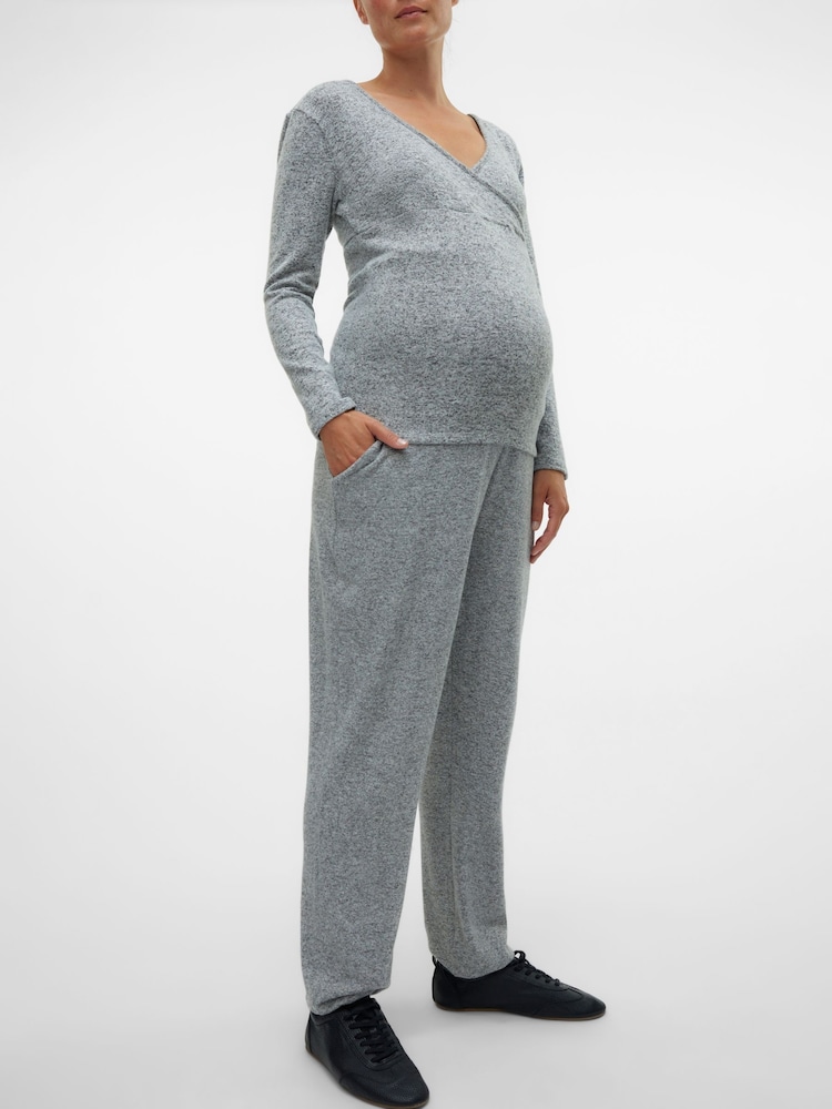 Мягкие джоггеры для беременных Mamalicious Maternity - Изображение 1 из 6