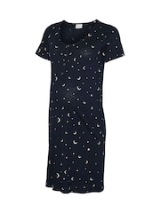 Mamalicious Maternity Mânecă scurtă Star Imprimeu Nursing Nightie - Image 7 of 7