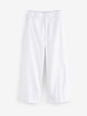 SPANXsupersmooth™ Stretch Twill Cropped Wide Leg Pants - Image 1 of 1
