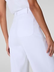 SPANXsupersmooth™ Stretch Twill Cropped Wide Leg Pants - Image 5 of 7