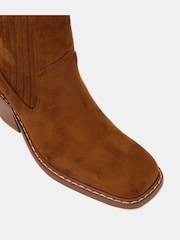 Novo Natural Standard Fit Gala Square Toe Chelsea Ankle Boots - Image 6 of 6