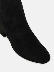 Novo Black Gemma Low Block Heel Knee Boots - Image 6 of 6