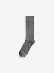 Бежевый - BOSS Regular Length Cotton Blend 2 Pack Socks - Изображение 4 из 4