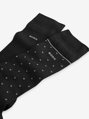 BOSS Black Regular-Length Socks 2 Pack - Image 4 of 4