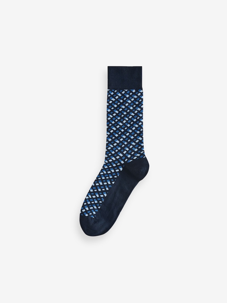 Шкарпетки BOSS Regular-Length Cotton-Blend 2 Pack - Image 3 of 4