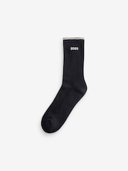 BOSS Cotton Blend Short Socks 3 Pack - Image 2 of 5
