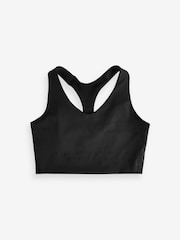 Spanx Longline Medium Impact Sports Black Bra - Image 4 of 4