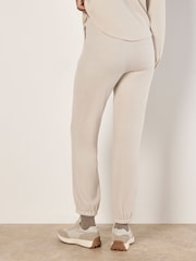 Apricot Natural Patch Pocket Textured Joggers - Image 3 of 4