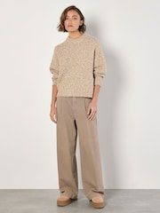 Apricot Natural Two Tone Knit Jumper - Image 2 of 4