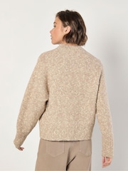 Apricot Natural Two Tone Knit Jumper - Image 4 of 4