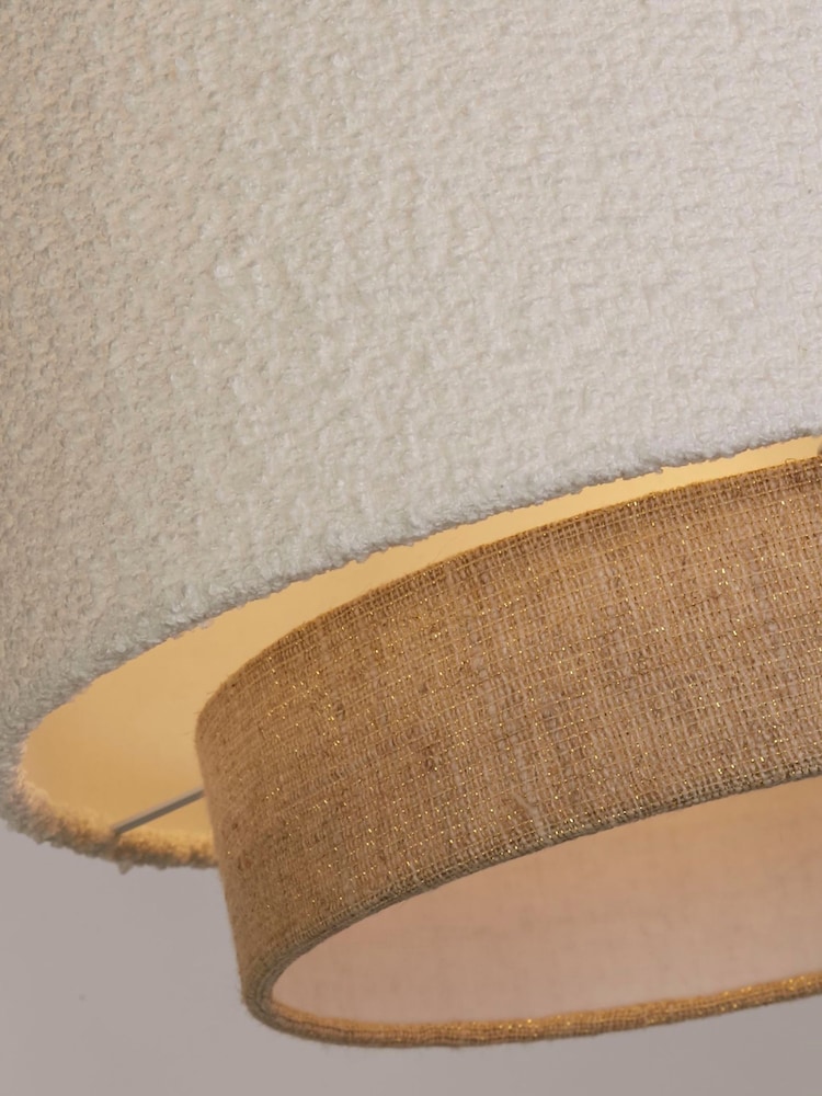 Searchlight White Wimbourne 2 Tier Shade - Image 4 of 4