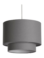 Searchlight Grey Gothic Drum Shade - Image 3 of 4