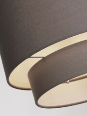 Searchlight Grey Gothic Drum Shade - Image 4 of 4