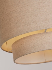 Searchlight Natural Gemini Drum Shade - Image 4 of 4
