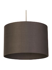 Searchlight Grey Dove Cotton Drum Shade - Image 3 of 4