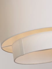 Searchlight White Arctic Drum Shade - Image 4 of 4