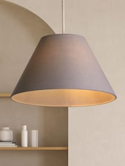 Searchlight Grey Apex Coolie Shade - Image 1 of 4