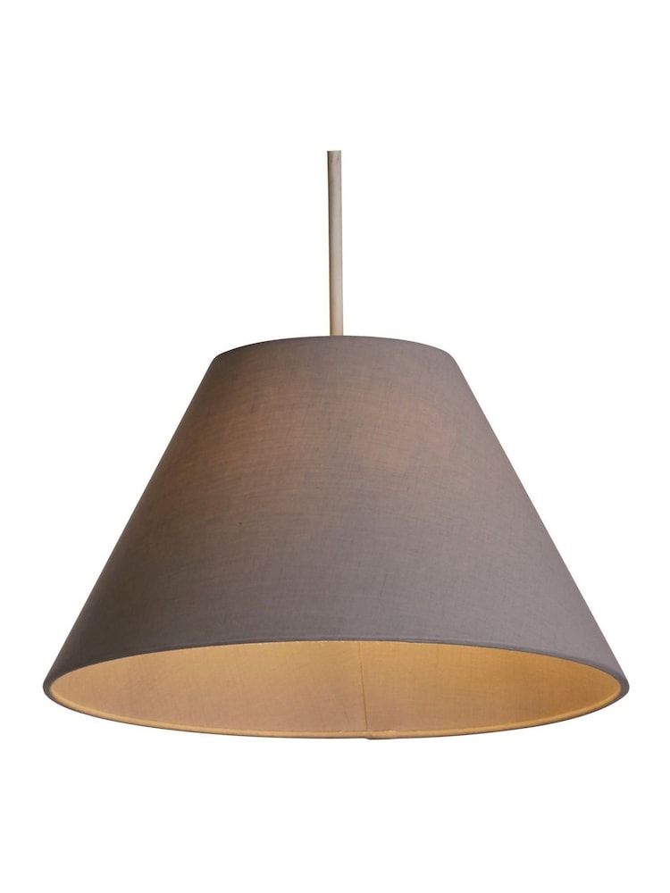 Searchlight Grey Apex Coolie Shade - Image 3 of 4