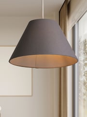 Searchlight Grey Summit Coolie Shade - Image 1 of 4
