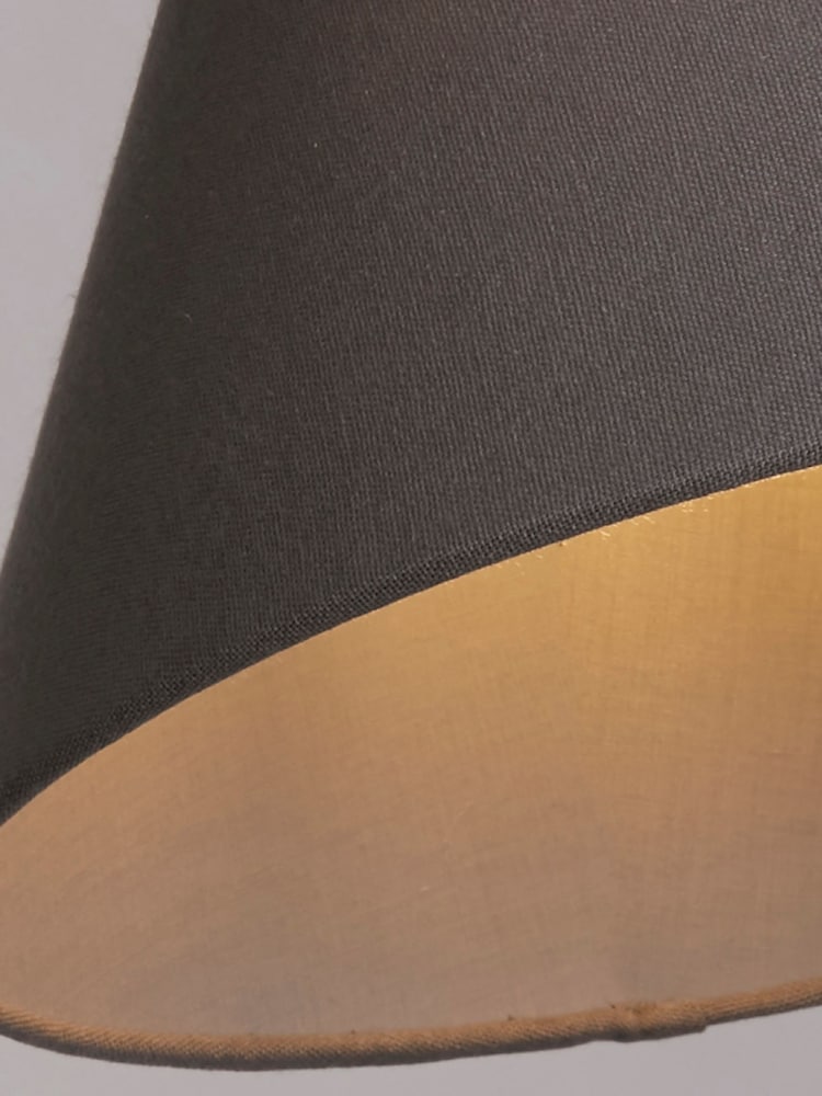 Searchlight Grey Summit Coolie Shade - Image 2 of 4