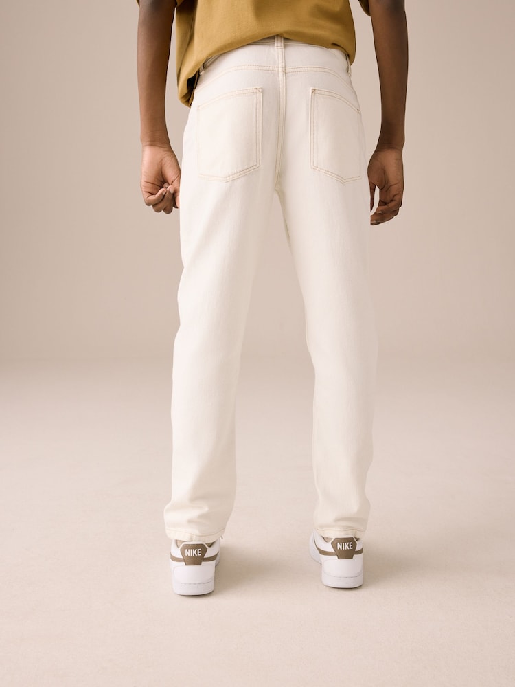 Ecru Regular Fit Authentic Denim Jeans (3-16yrs) - Image 2 of 10