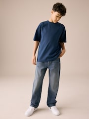 Dark Blue Denim Wide Fit Authentic Jeans (3-16yrs) - Image 2 of 7