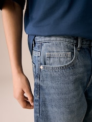 Dark Blue Denim Wide Fit Authentic Jeans (3-16yrs) - Image 5 of 7