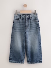 Dark Blue Denim Super-wide Fit Authentic Jeans (3-16yrs) - Image 6 of 8