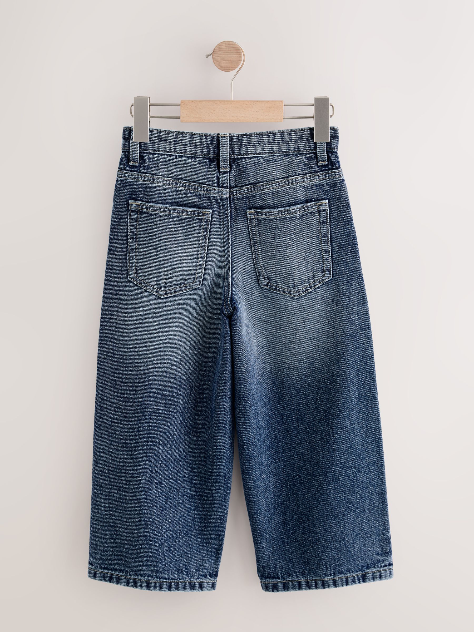 Buy Dark Blue Denim Super-wide Fit Authentic Jeans (3-16yrs) from