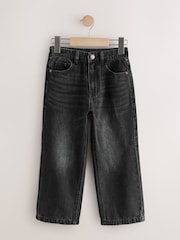 Washed Black Wide Fit Authentic Jeans (3-16yrs) - Image 5 of 8