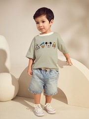 В зеленую полоску - Футболка с короткими рукавами Mickey Mouse (3мес.-8лет) - Image 2 of 8