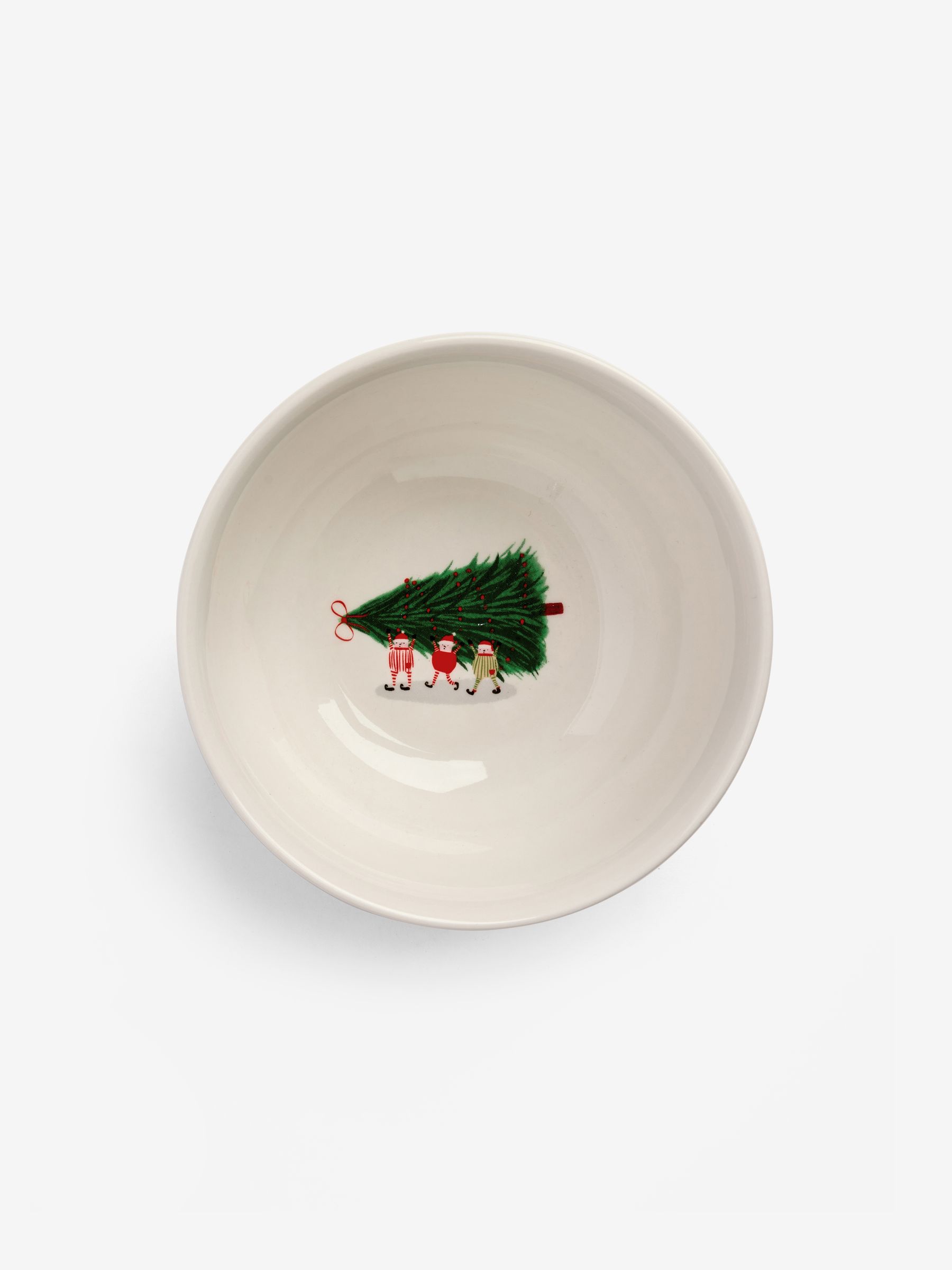 Buy 12 Piece Red Christmas Santa Dinner Set from Next France