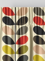 Orla Kiely Tomato Red Multi Stem Made to Measure 100% Cotton Curtains - Image 6 of 9