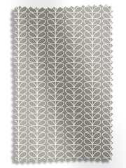 Orla Kiely Silver Linear Stem Made to Measure Curtains - Image 10 of 10