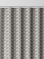 Orla Kiely Silver Linear Stem Made to Measure Curtains - Image 9 of 10