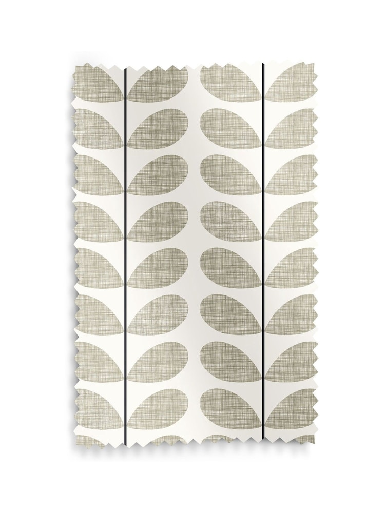 Orla Kiely Grey Scribble Stem Made to Measure Curtains - Image 9 of 9