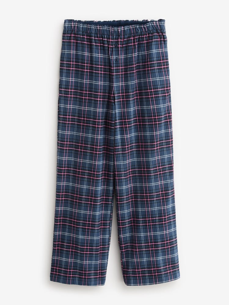 Hush Luella Pyjama aus 100 % gebürsteter Baumwolle mit Karomuster - Bild 3 von 3 Hush Luella Pyjama aus 100 % gebürsteter Baumwolle mit Karomuster - Bild 3 von 3